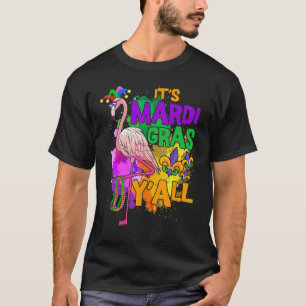 Camiseta Partido Carnaval Idea Flamingo Mardi Gras 11