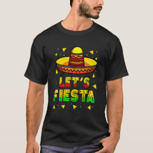Camiseta Partido Cinco De Mayo Deixa Fiesta Mexicana Para A