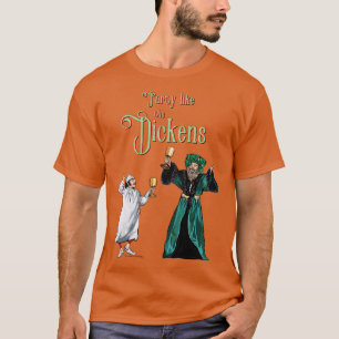 Camiseta Partido Como a Versão do Scrooge Dickens