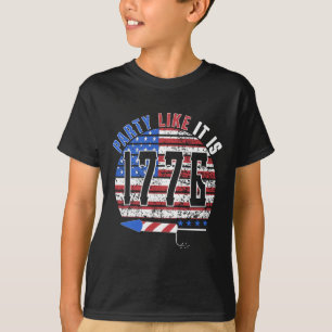 Camiseta Partido Como Ele É 1776 4 De Julho Independente En