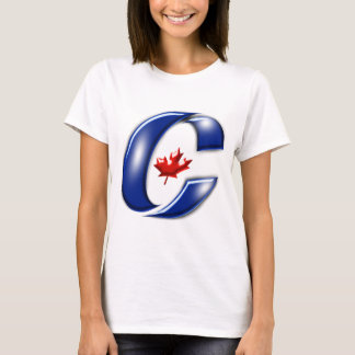 Camiseta Partido conservador da mercadoria política de