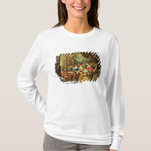 Camiseta Partido da música em um interior apalaçada com