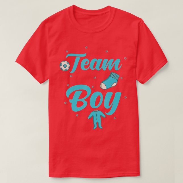 Camiseta Partido da Revenda de Gênero - Team Boy (3) (Frente do Design)