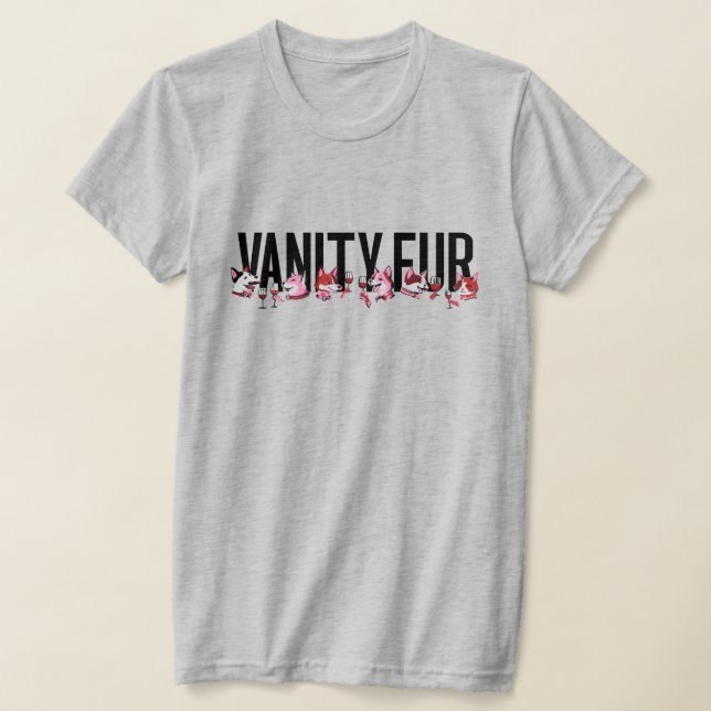 Camiseta Partido da Revista Vanity fur RED (Postura )