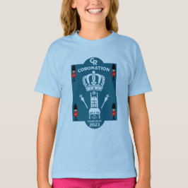 Camiseta Partido da Rua da Coronação King Charles III