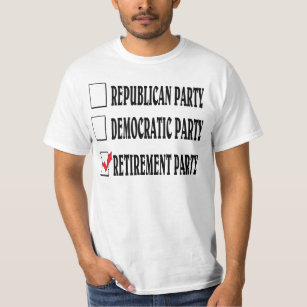 Camiseta Partido de aposentadoria