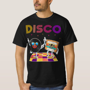 Camiseta Partido de Dança de Disco Retroativo