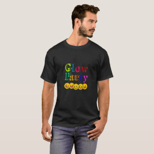 Camiseta Partido de Emoji da cara do sorriso do partido do