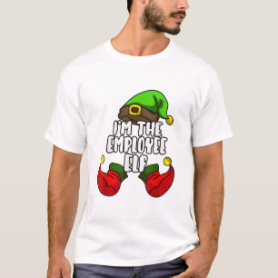 Camiseta Partido de Natal do Grupo Familiar do Elf Correspo