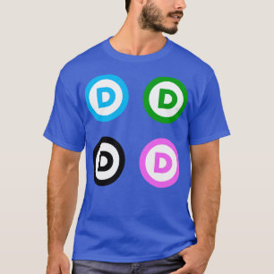 Camiseta Partido Democrático e Política dos EUA Joe Biden