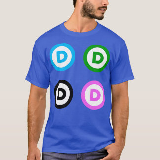 Camiseta Partido Democrático e Política dos EUA Joe Biden