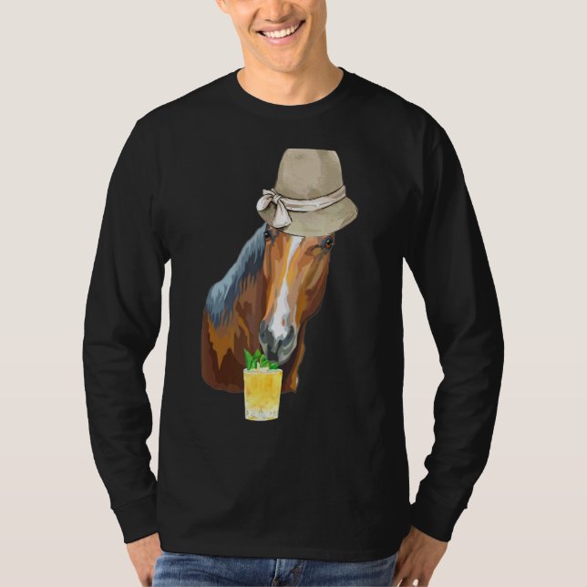 Camiseta Partido Derby da Corrida de Cavalos (Frente)