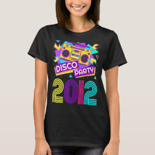 Camiseta Partido Disco 2012 Aniversário do 10 anos de idade