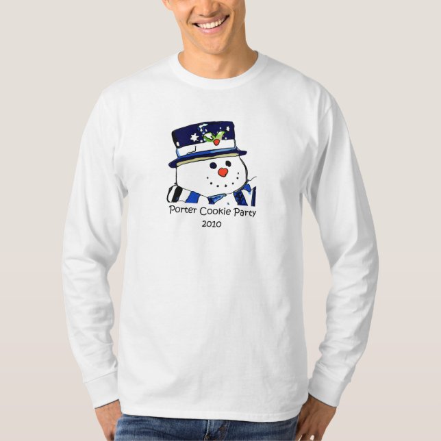 Camiseta partido do biscoito do porteiro (Frente)