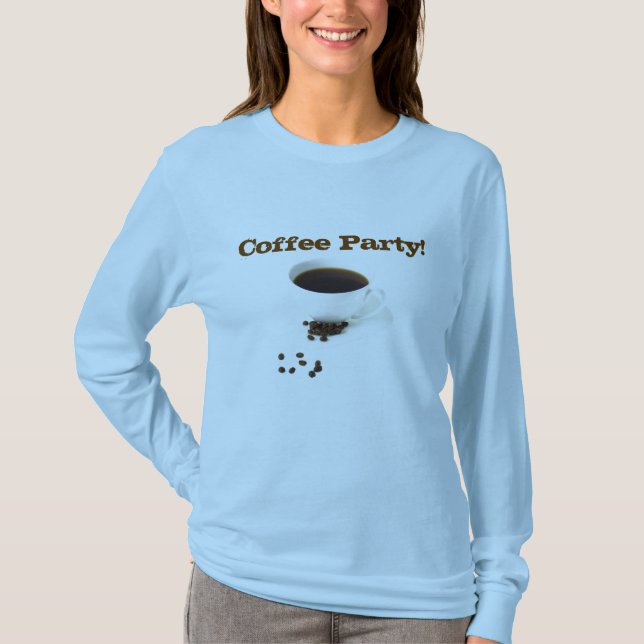 Camiseta Partido do café! T (Frente)