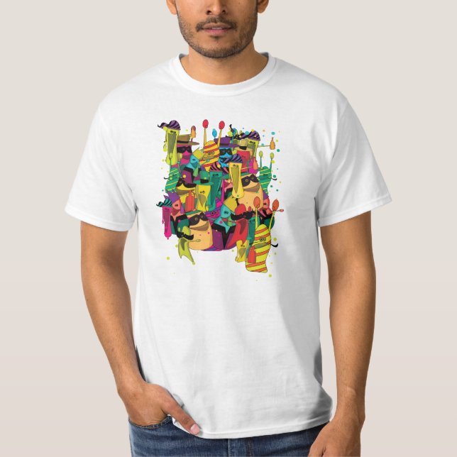 Camiseta partido do carnaval (Frente)