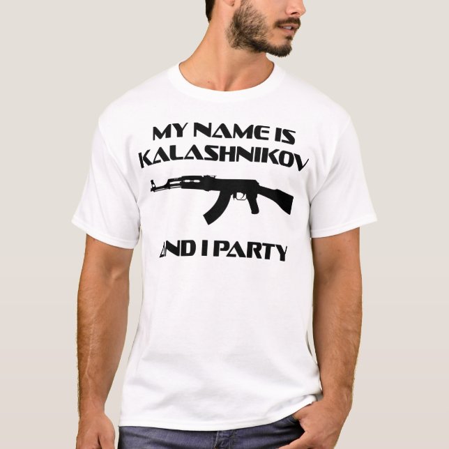 CAMISETA PARTIDO DO KALASHNIKOV (Frente)