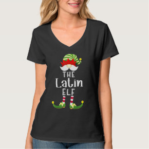 Camiseta Partido do Natal do Grupo Elf em Latim