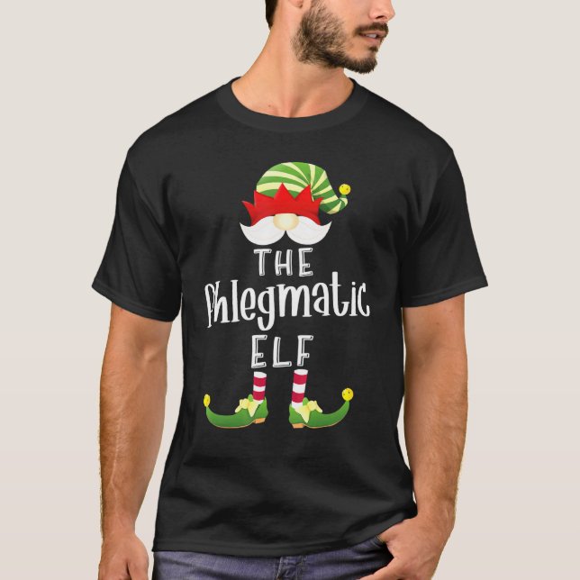 Camiseta Partido do Pajama do Grupo Elf Phlegmatic (Frente)