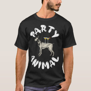 Camiseta Partido Doberman Animal Pinscher Cachorro Engraçad