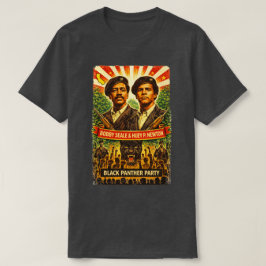 Camiseta Partido dos Panteras Negras – Bobby Seale & Huey P