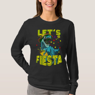 Camiseta Partido Fiesta vamos Tacossauro Mexicano Taco Cinc