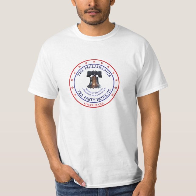Camiseta Partido Filadélfia do Chá - Buck Inferior (Frente)