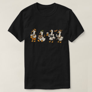 Camiseta Partido Goose Oktoberfest   Engraçado Arte Alemã D