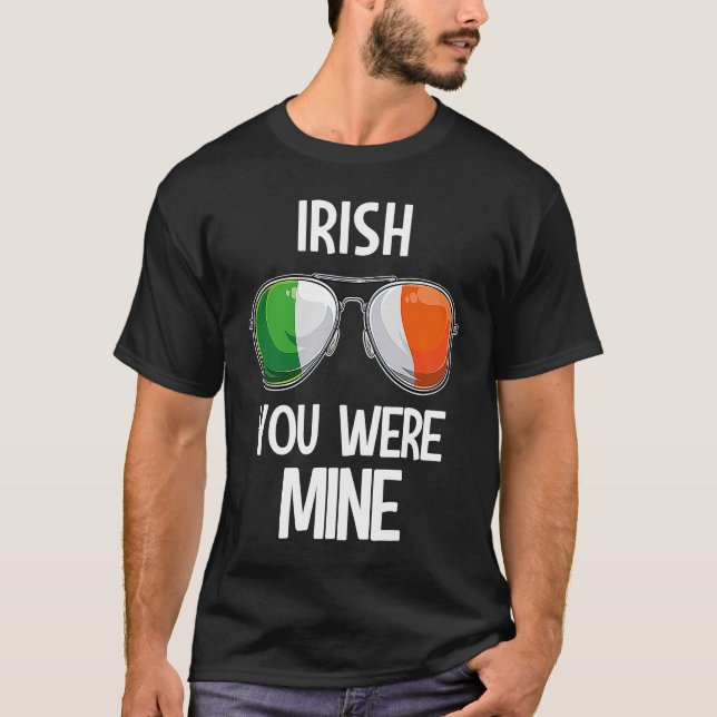 Camiseta Partido Irlandês Dia de São Patrício Irlandês Você (Frente)