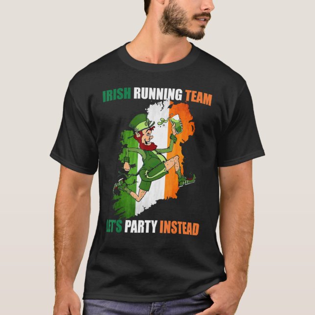 Camiseta Partido irlandês dos times em vez do Esporte Patri (Frente)