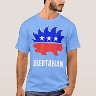 Camiseta Partido Libertário Porcupine Libertarian