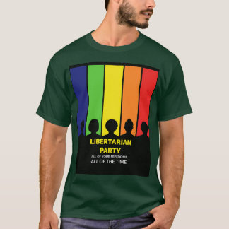 Camiseta Partido Libertário Todas as Suas Liberdades