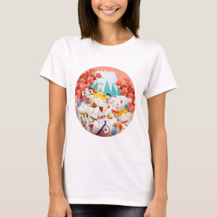 Camiseta Partido Manekineko Hanami