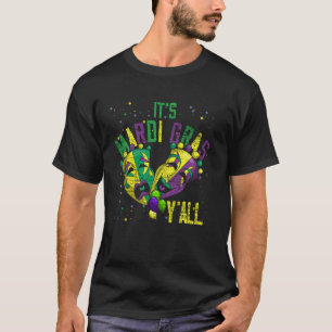 Camiseta Partido mascarada Carnaval Seu Mardi Gras Yall Mar