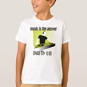 Camiseta Partido MÚSICA No Club DJ