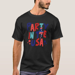 Camiseta Partido Nos Eua, 4 De Julho, Bandeira Americana Pa