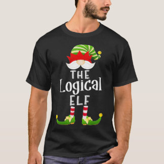 Camiseta Partido Pajama Engraçado de Natal do Grupo Lógico