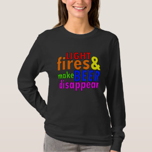 Camiseta Partido Pajama Lgbt Sinalizador Lésbica Campanha -