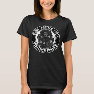 Camiseta Partido Pantera História Negra Direitos Civis Afro