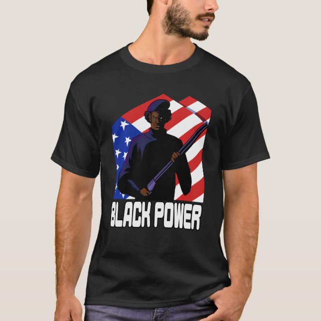 Camiseta Partido Panther do Mês da História Negra (Frente)