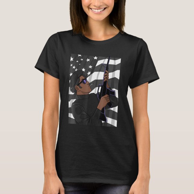 Camiseta Partido Panther do Mês da História Negra (Frente)