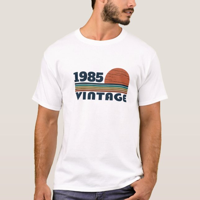 Camiseta Partido Personalizado do aniversário de 40 anos de (Frente)