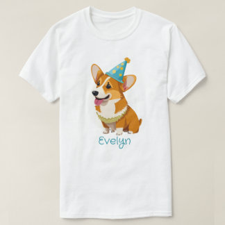Camiseta Partido Personalizado Hat Welsh Corgi