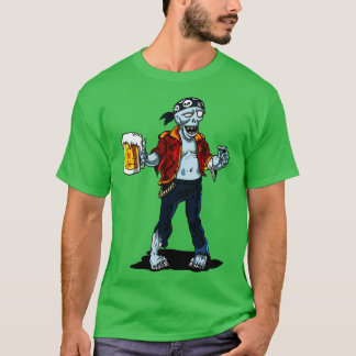 Camiseta Partido Pirata Zombie
