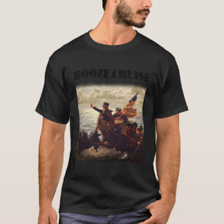 Camiseta Partido Político Booze Cruzes Sombra Copas Vermelh