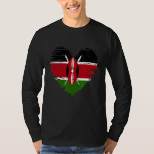 Camiseta Partido Queniano do Coração do Quênia