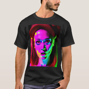 Camiseta Partido Rave Psicodélico EDM Trance Club DJ Neon 1