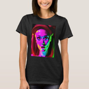 Camiseta Partido Rave Psicodélico EDM Trance Club DJ Neon 1