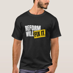 Camiseta Partido Reformista Nigel Farage Reforma Conserta