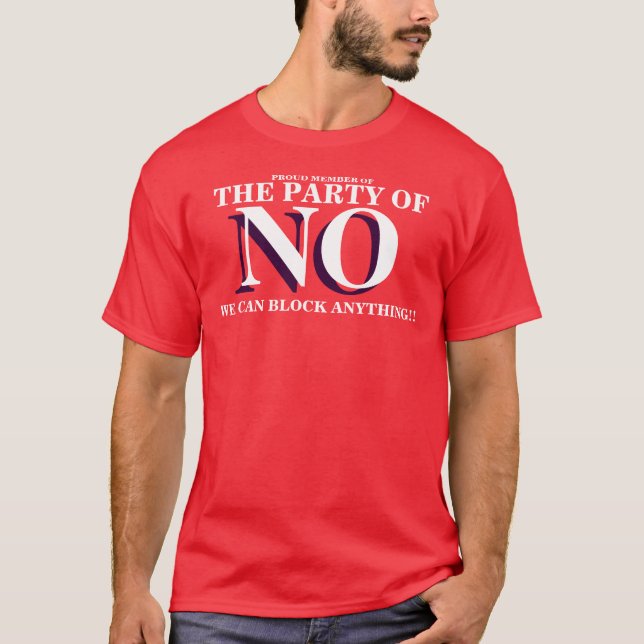 Camiseta Partido Republicano de NENHUM t-shirt (Frente)